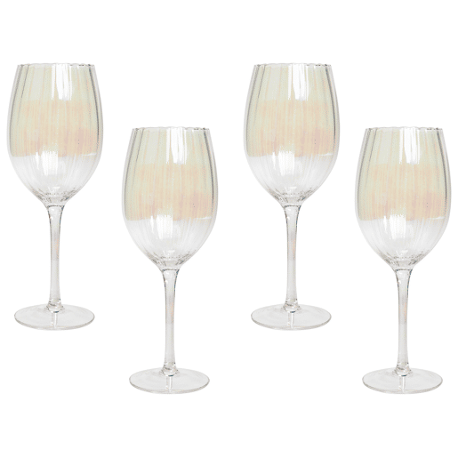Conjunto de 4 copos de vinho MORGANITE 530 ml Transparente