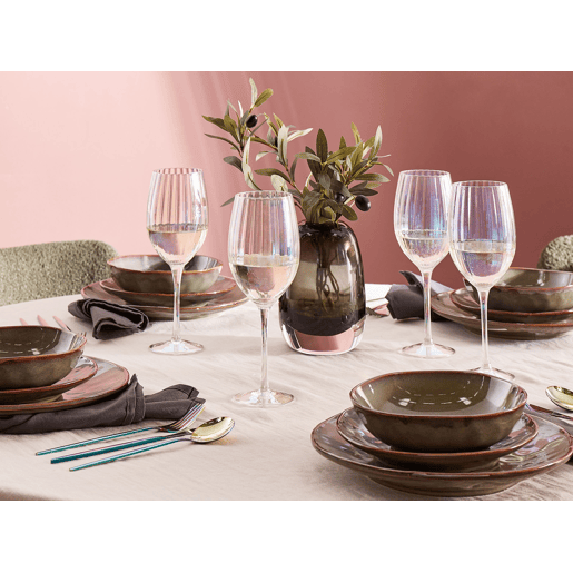 Conjunto de 4 copos de vinho MORGANITE 530 ml Transparente