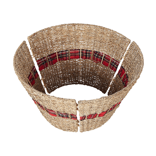 Saia para árvore de Natal MARCHE Alga Natural 50 cm