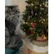Beliani Base de árbol de Navidad Algas marinas MARCHE Beliani Base de árbol de Navidad Algas marinas MARCHE Beige