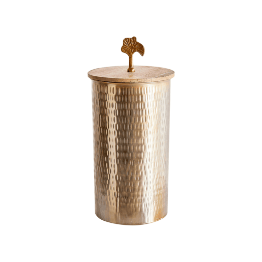Recipiente ASWAN Metal Dourado