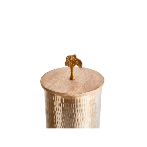 Recipiente ASWAN Metal Dourado