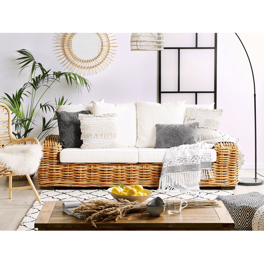 Conjunto de capas para almofadas FORLI Branco Conjunto de capas para almofadas FORLI Branco