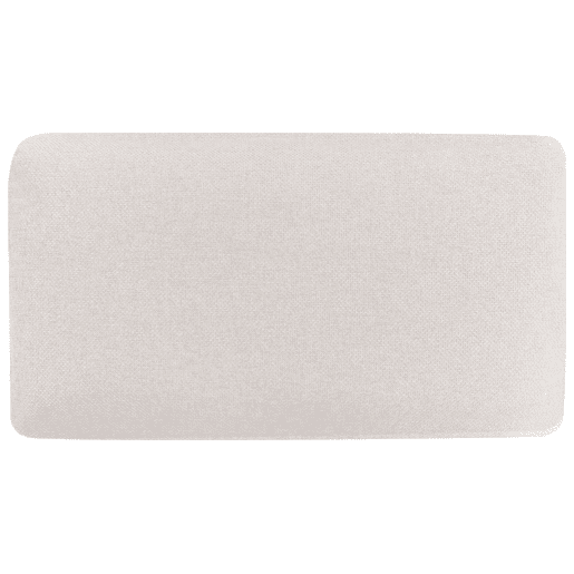 Chaise longue à esquerda SIEVOZ Tecido Creme claro