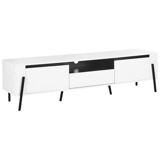Móvel de TV BLACKPOOL Branco Móvel de TV BLACKPOOL Branco