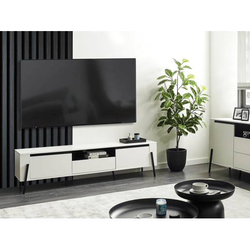 Móvel de TV BLACKPOOL Branco Móvel de TV BLACKPOOL Branco