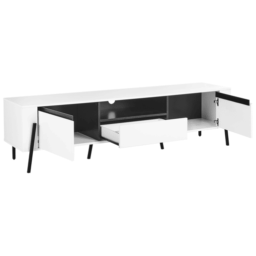 Móvel de TV BLACKPOOL Branco Móvel de TV BLACKPOOL Branco