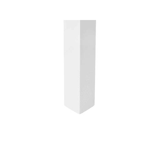 Mesa de jantar BARLEE Branco 120 cm 75 cm Madeira de chopo