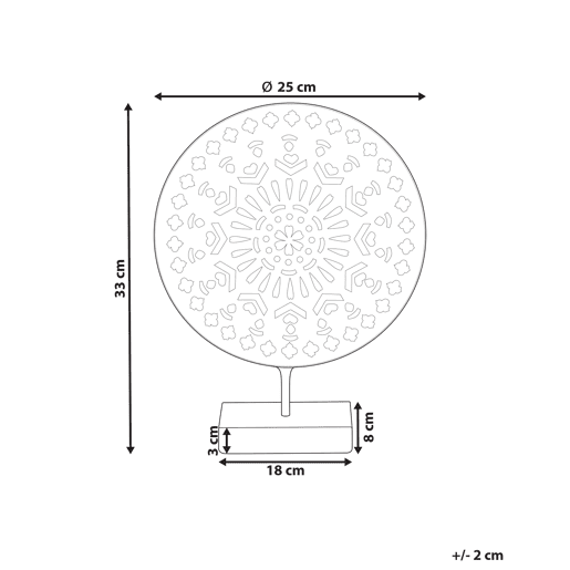 Beliani Acessório decorativo SESIMBRA