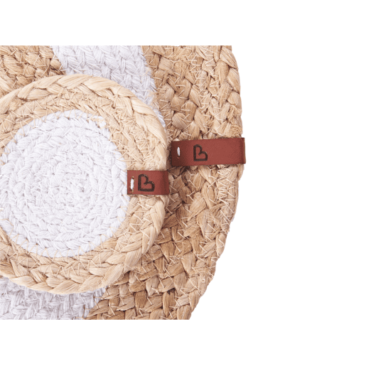 Conjunto de individuais e bases para copos TUMERIC Natural Juta Conjunto de individuais e bases para copos TUMERIC Natural Juta