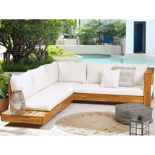 Conjunto de capas para almofadas MARETTIMO Branco creme
