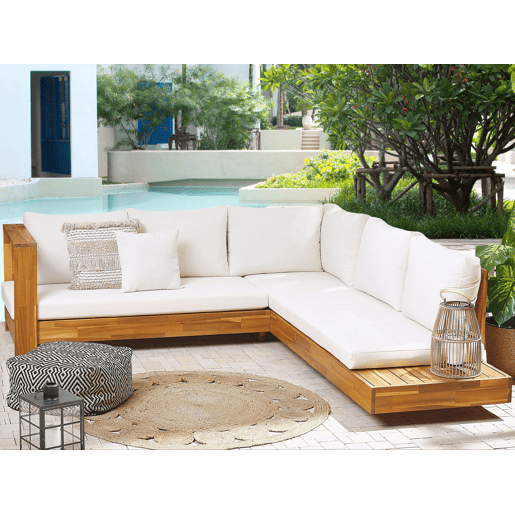Conjunto de capas para almofadas MARETTIMO Branco creme