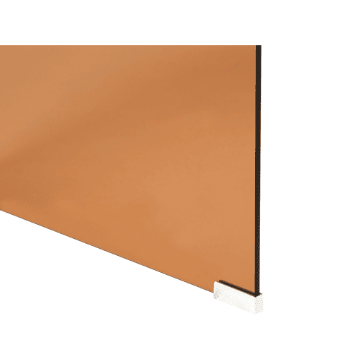 Mesa de centro KENDALL Vidro de segurança (temperado) Castanho