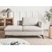 Beliani Chaise longue derecho Poliéster SIEVOZ Beliani Chaise longue derecho Poliéster SIEVOZ Beige