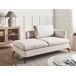 Beliani Chaise longue derecho Poliéster SIEVOZ Beliani Chaise longue derecho Poliéster SIEVOZ Beige