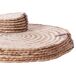 Beliani Manteles individuales y posavasos Yute QUININE Beliani Manteles individuales y posavasos Yute QUININE Natural