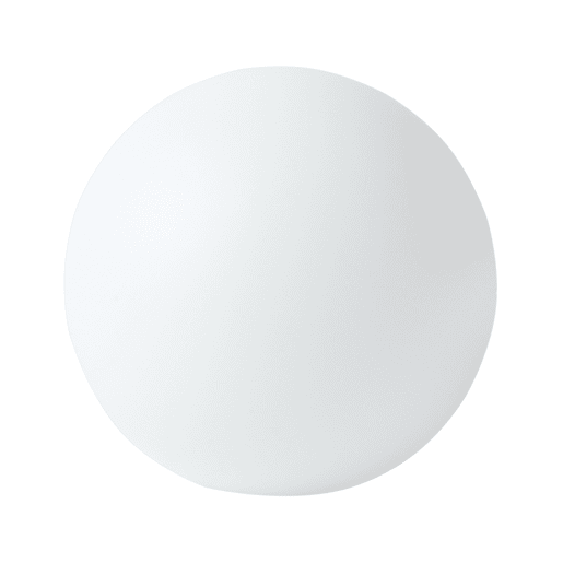 Conjunto de 3 candeeiros esféricos LED solares para exterior LOBAINA Branco