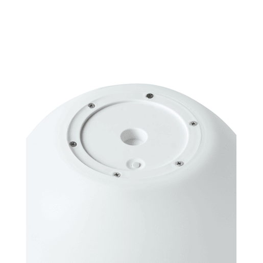 Conjunto de 3 candeeiros esféricos LED solares para exterior LOBAINA Branco