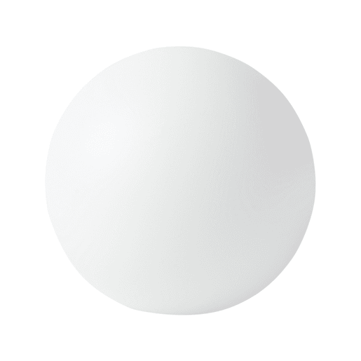Candeeiro esférico LED de exterior JOCOY Branco