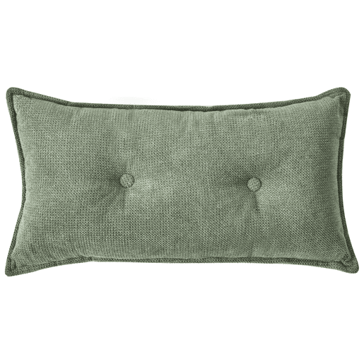 Sofá de canto DOLVA Chenille Verde escuro 3 lugares à direita