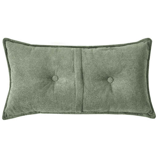 Sofá de canto DOLVA Chenille Verde escuro 3 lugares à direita