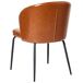 Beliani Silla de comedor ZANA Beliani Silla de comedor ZANA Dorado