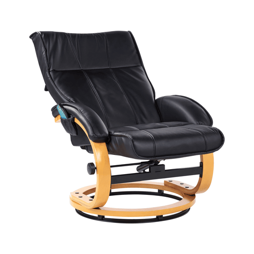 Cadeira de massagem MAJESTIC Pele sintética Preto