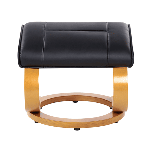 Cadeira de massagem MAJESTIC Pele sintética Preto