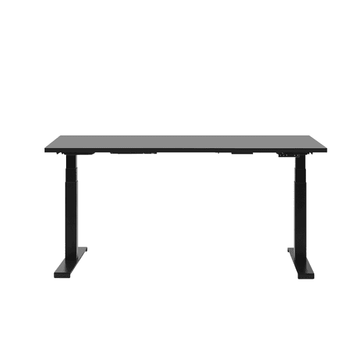 Secretária de pé ajustável eletricamente DESTIN II Preto 160 cm 72 cm