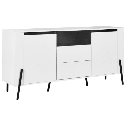 Aparador de duas portas BLACKPOOL Branco