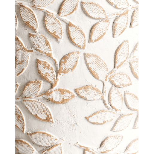 Vaso alto para plantas ALIARTOS 26 cm Branco creme