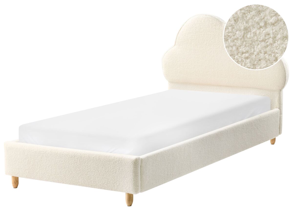 Beliani Cama infantil Bouclé BELLEVUE