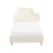 Beliani Cama infantil Terciopelo BELLEVUE Beliani Cama infantil Terciopelo BELLEVUE Marron Claro