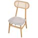 Beliani Silla de comedor FALLON Beliani Silla de comedor FALLON Gris Claro