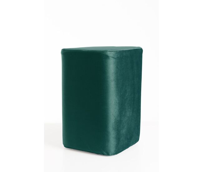 Puff laty terciopelo - verde