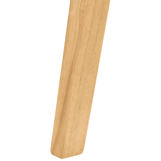 Conjunto de 2 cadeiras de jantar HUMBLE Madeira Castanho claro