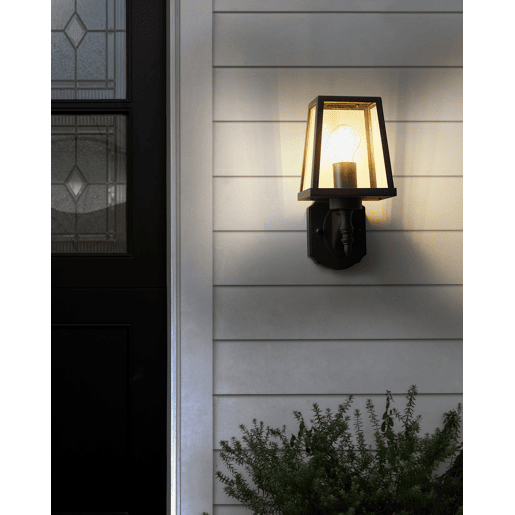 Beliani Iluminação de parede para exterior HEZIR Beliani Iluminação de parede para exterior HEZIR