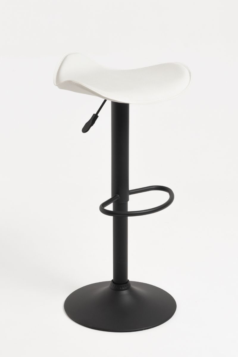 Taburete rox black - blanco