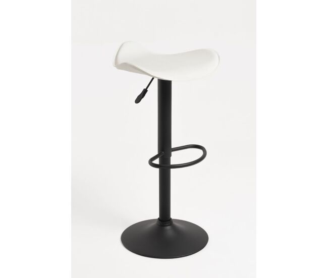 Taburete rox black - blanco