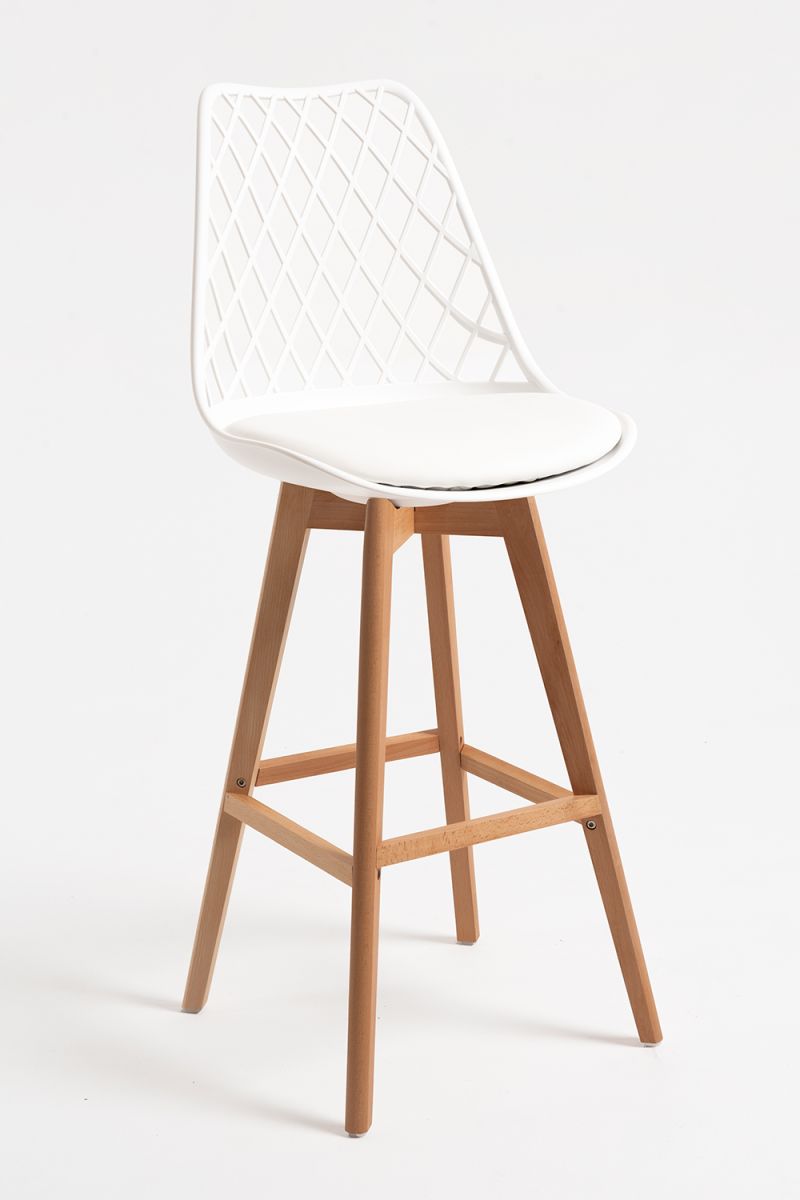 Taburete mima - blanco