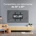 Soporte de pared De pared - TD Systems P30X25F44 Soporte de pared De pared - TD Systems P30X25F44 Negro