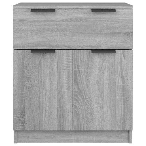 vidaXL Aparador 60x30x70 cm derivados de madeira cinzento sonoma