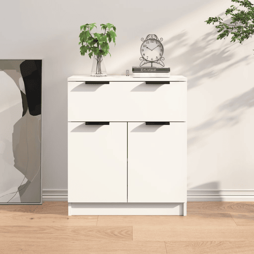 vidaXL Aparador 60x30x70 cm derivados de madeira branco vidaXL Aparador 60x30x70 cm derivados de madeira branco