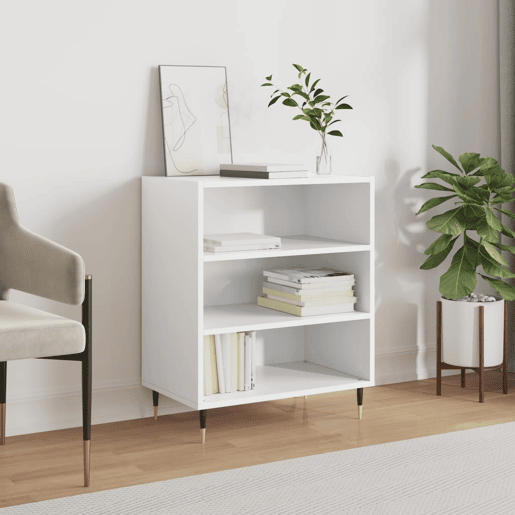 vidaXL Aparador 57x35x70 cm derivados de madeira branco