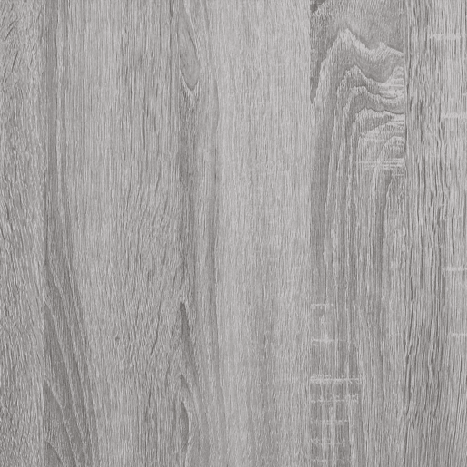 vidaXL Aparador 69,5x34x90 cm derivados de madeira cinzento sonoma