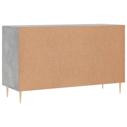 vidaXL Aparador 100x36x60 cm derivados de madeira cinzento cimento vidaXL Aparador 100x36x60 cm derivados de madeira cinzento cimento