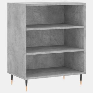 vidaXL Aparador 57x35x70 cm derivados de madeira cinza cimento