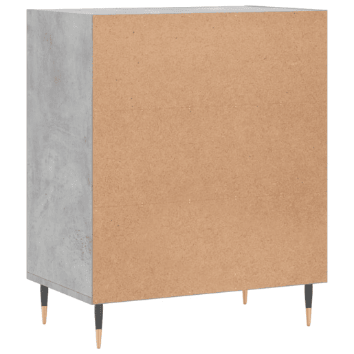 vidaXL Aparador 57x35x70 cm derivados de madeira cinza cimento