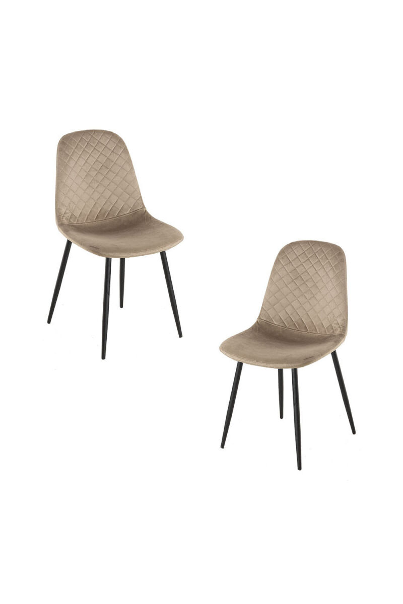 Pack 2 sillas boide - beige