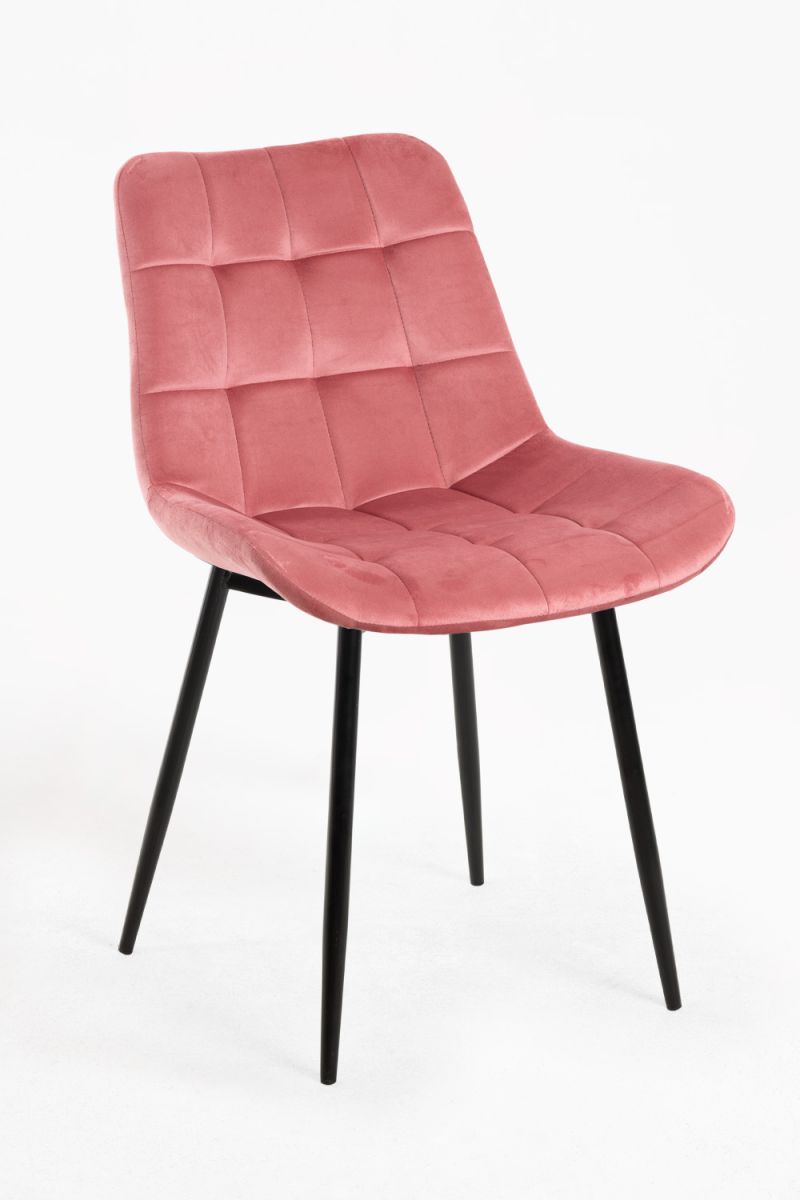 Silla teray terciopelo - rosa